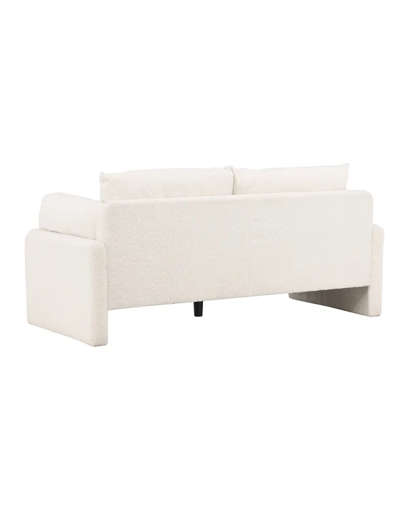Vindel 2-Sitzer-Sofa aus Teddystoff, Ansicht 6