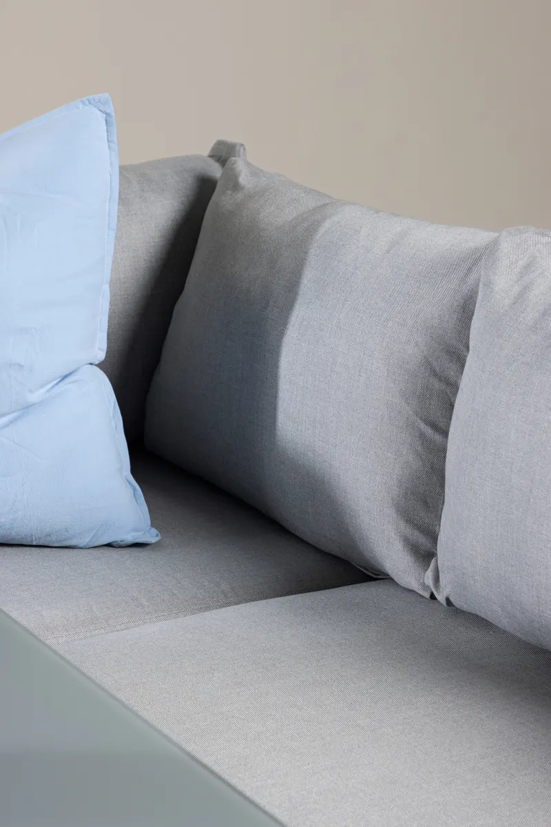 Virya Gartenlounge mit L-Ecksofa und quadratischem Tisch, im Wohnraum, Ansicht 4