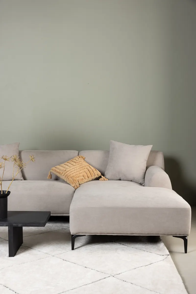 Viskan 3-Sitzer-Sofa mit Recamiere, im Wohnraum, Ansicht 5