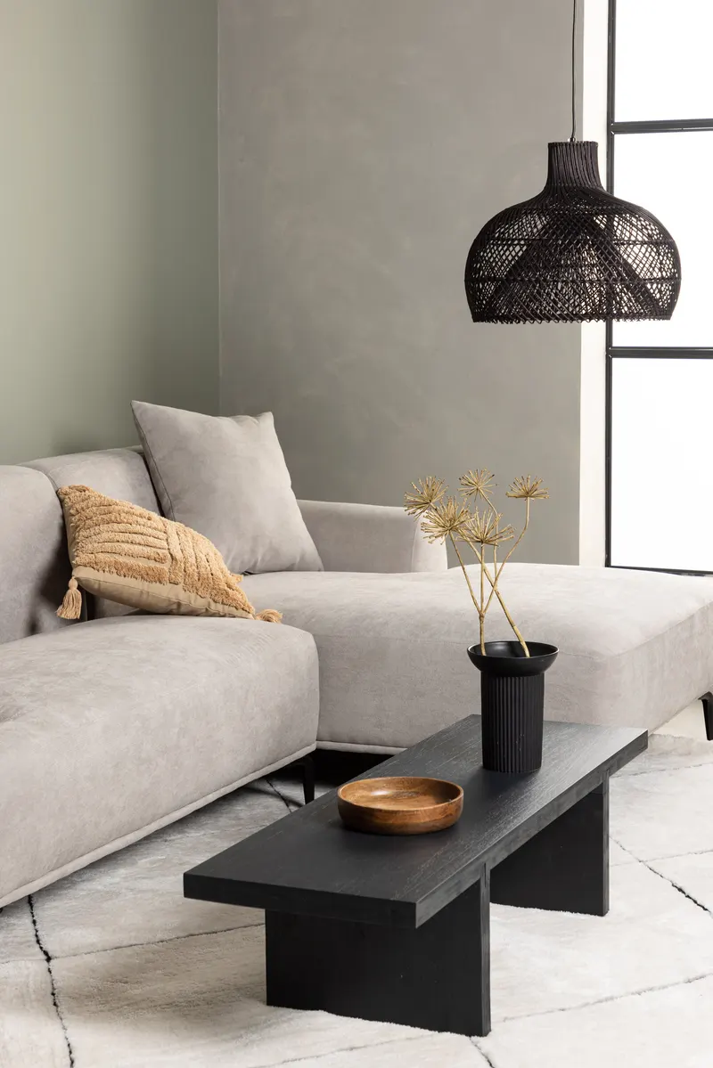Viskan 3-Sitzer-Sofa mit Recamiere, im Wohnraum, Ansicht 6