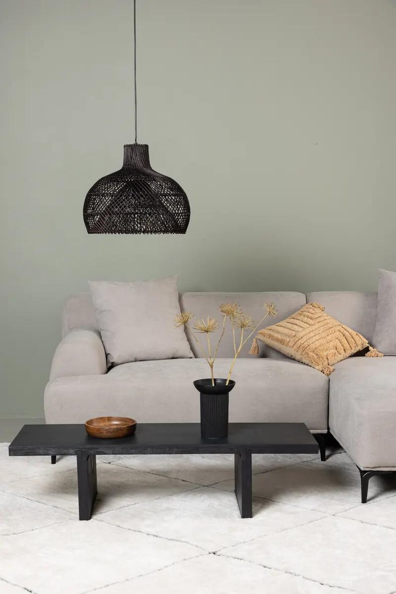 Viskan 3-Sitzer-Sofa mit Recamiere, im Wohnraum, Ansicht 4