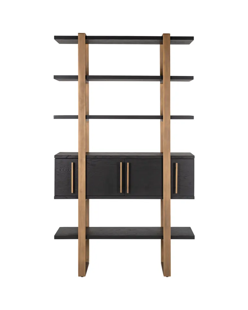 Vitrine Cambon, Dunkles Kaffeebraun