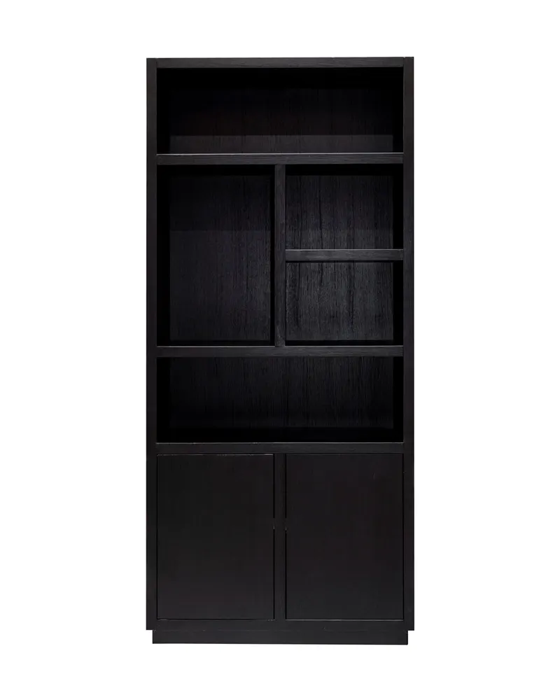 Vitrine Oakura, Schwarz