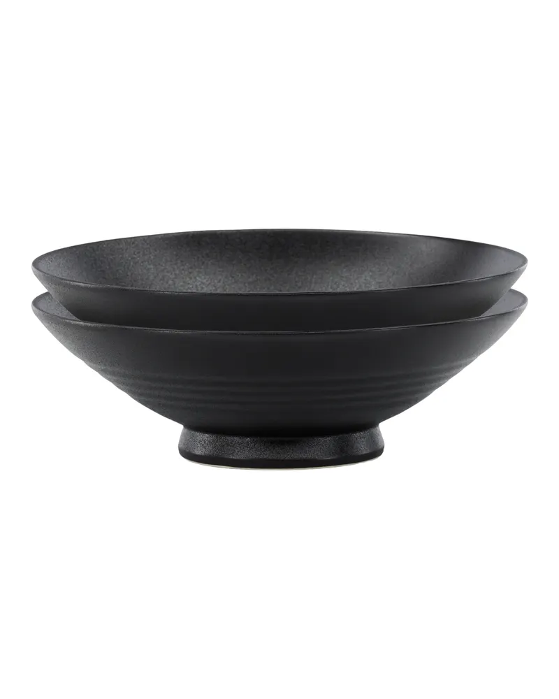 Wabi Sabi Schalen aus Porzellan im 2er-Set in Ø 25 cm, Ansicht 13