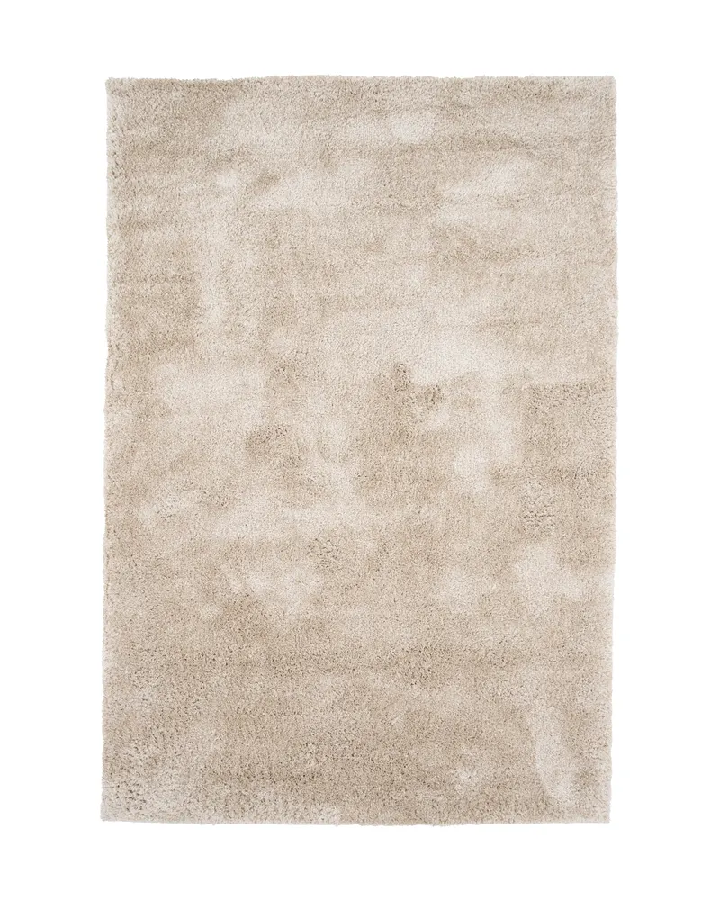 Walter Teppich rechteckig, flauschig, in Beige oder Dunkelgrau