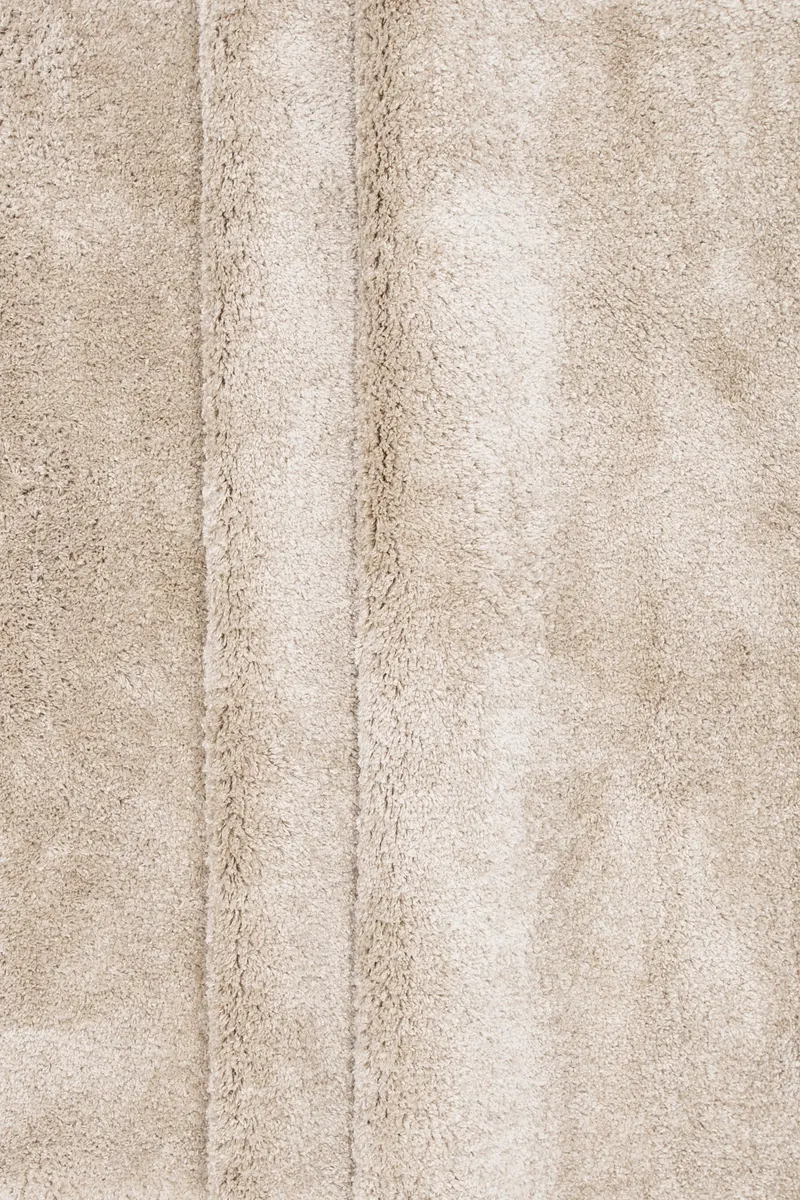 Walter Teppich rechteckig mit flauschigem Flor in 340 × 240 cm, Beige, im Wohnraum, Ansicht 3