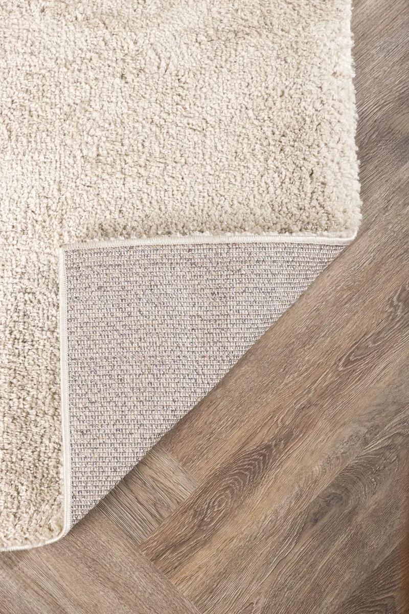 Walter Teppich rechteckig mit flauschigem Flor in 340 × 240 cm, Beige, im Wohnraum, Ansicht 5