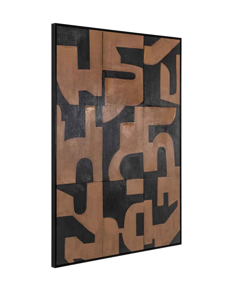 Wandbild Cascade, Braun von Richmond Interiors, Produktansicht 3