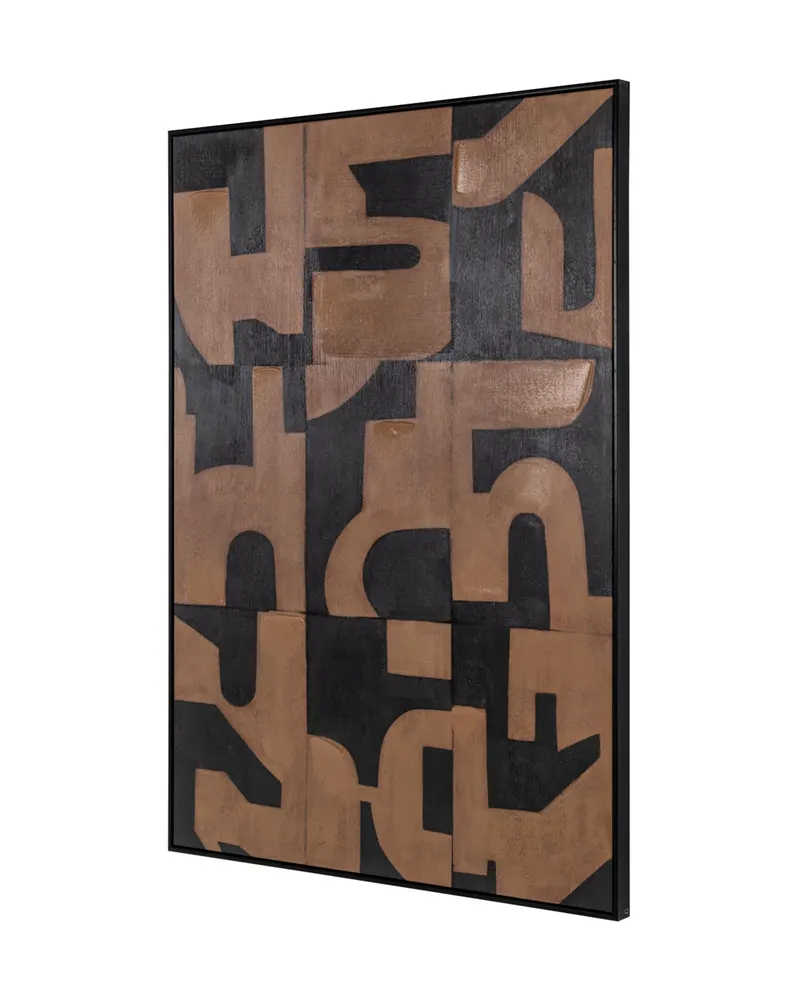 Wandbild Cascade, Braun von Richmond Interiors, Produktansicht 4