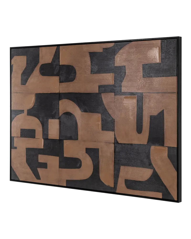 Wandbild Cascade, Braun von Richmond Interiors, Produktansicht 5