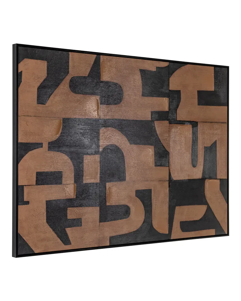 Wandbild Cascade, Braun von Richmond Interiors, Produktansicht 6
