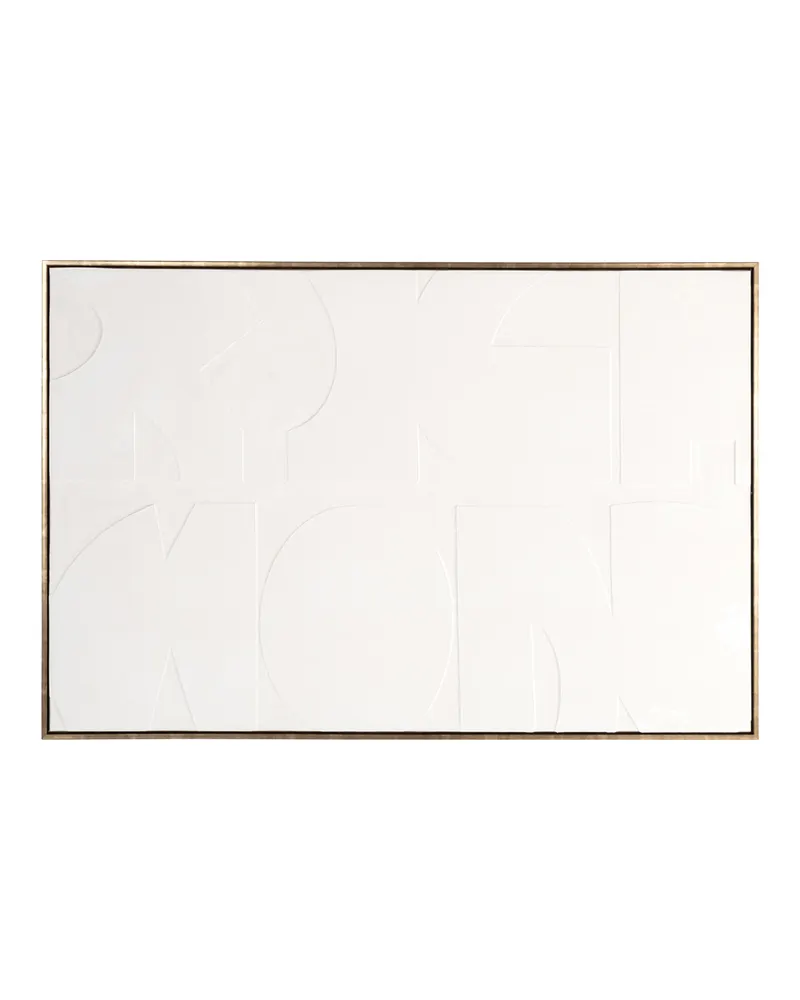 Wandbild Decadence, Weiß von Richmond Interiors