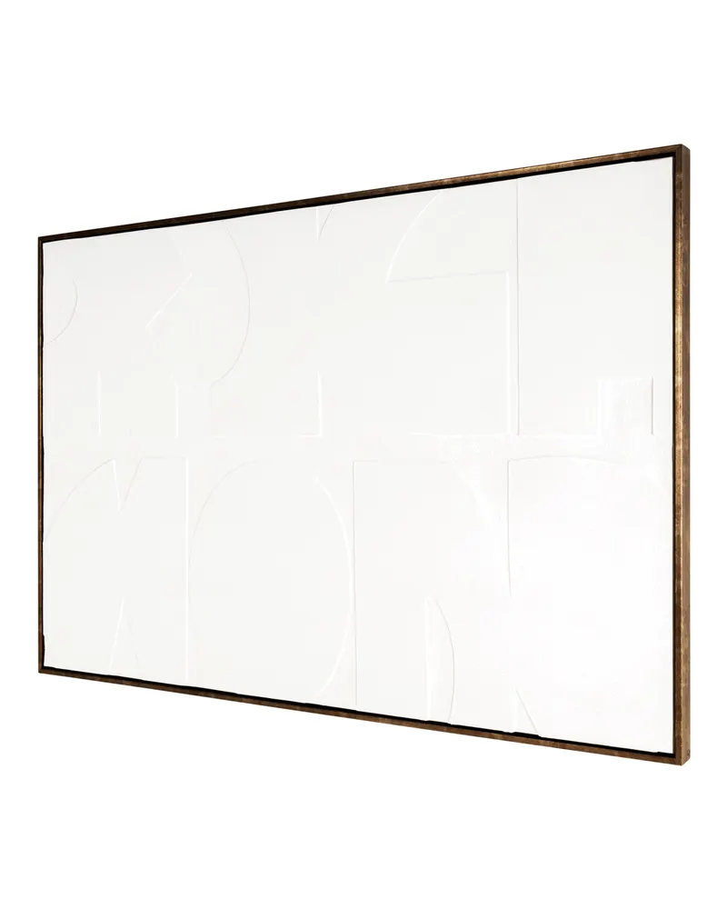 Wandbild Decadence, Weiß von Richmond Interiors, Produktansicht 3