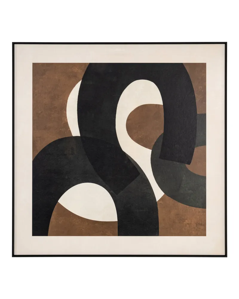 Wandbild Euphoria, Braun, links von Richmond Interiors