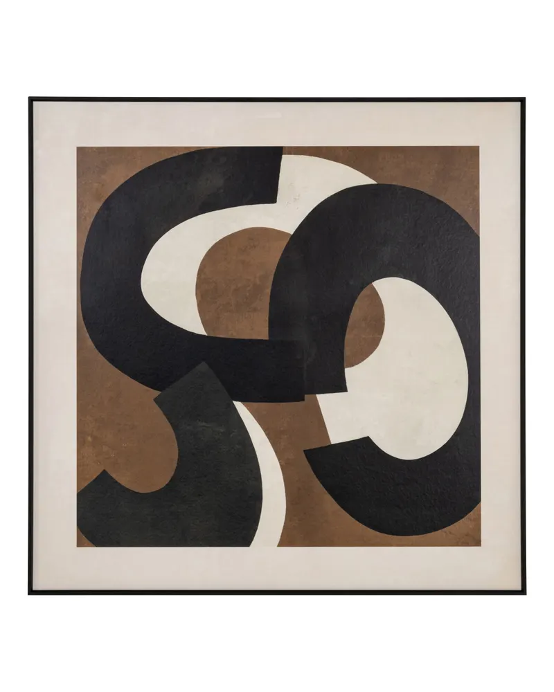 Wandbild Euphoria, Braun, rechts von Richmond Interiors