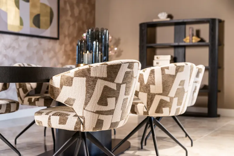 Windlicht Daisey groß, Smoke von Richmond Interiors, Wohnbeispiel 7, im Wohnraum