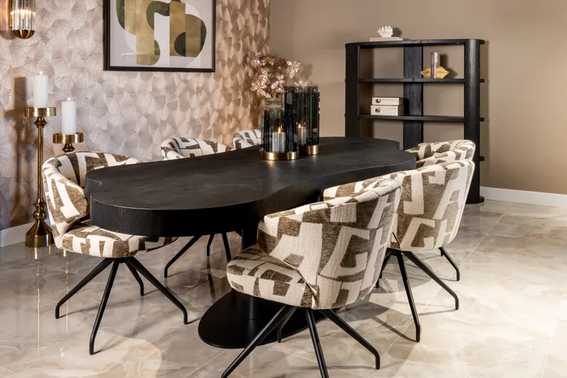 Windlicht Daisey groß, Smoke von Richmond Interiors, Wohnbeispiel 8, im Wohnraum