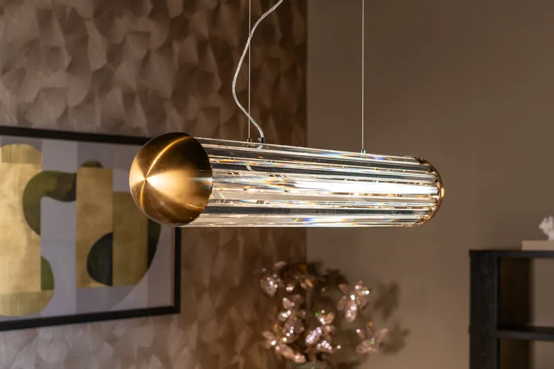 Pendelleuchte Mula, Bronzefarben von Richmond Interiors, Wohnbeispiel 4, im Wohnraum