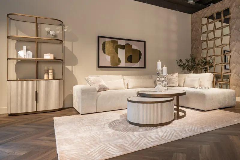 Weiß, 2er-Set von Richmond Interiors, Wohnbeispiel 6, im Wohnraum