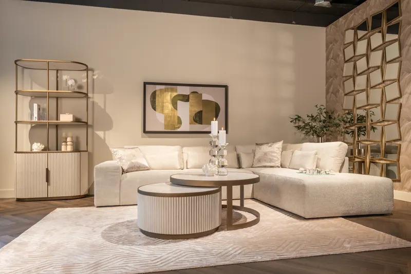 Weiß, 2er-Set von Richmond Interiors, Wohnbeispiel 7, im Wohnraum