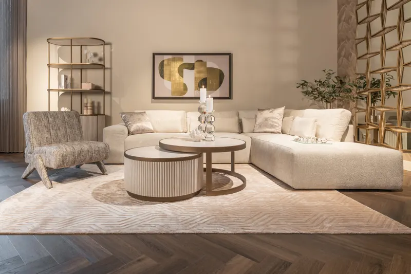 Weiß, 2er-Set von Richmond Interiors, Wohnbeispiel 9, im Wohnraum