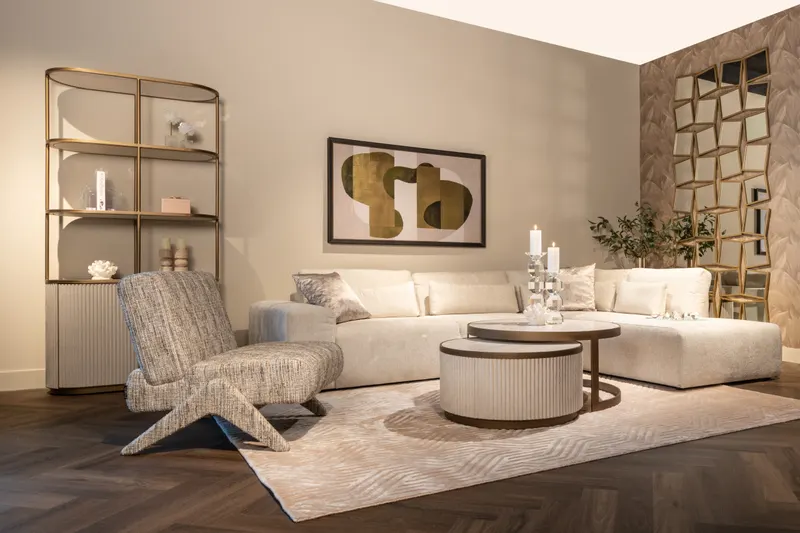 Weiß, 2er-Set von Richmond Interiors, Wohnbeispiel 10, im Wohnraum