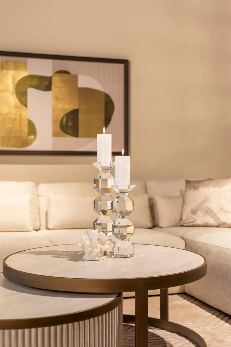 Weiß, 2er-Set von Richmond Interiors, Wohnbeispiel 12, im Wohnraum