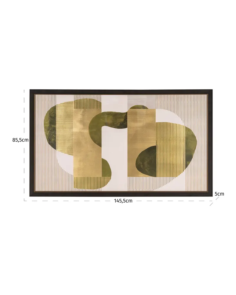 Wandbild Joylin, Grün von Richmond Interiors, Produktansicht 4