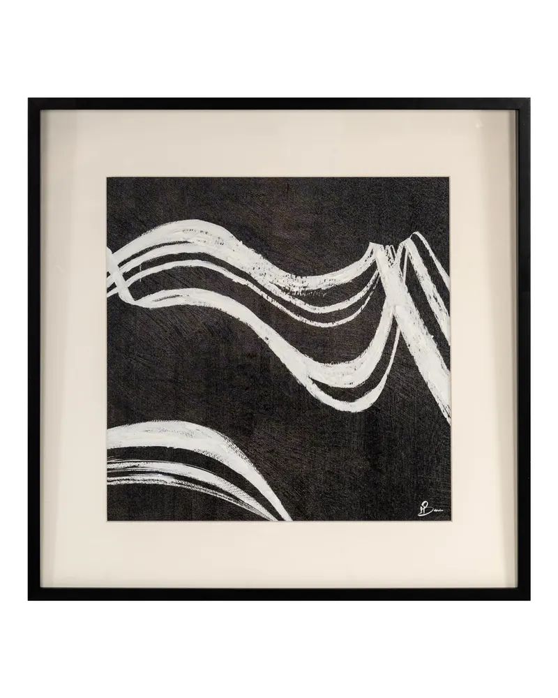Wandbild Jozy, Schwarz/Weiß von Richmond Interiors