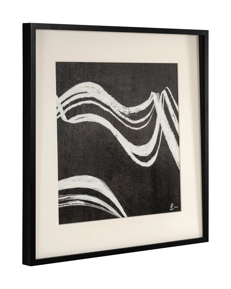 Wandbild Jozy, Schwarz/Weiß von Richmond Interiors, Produktansicht 2