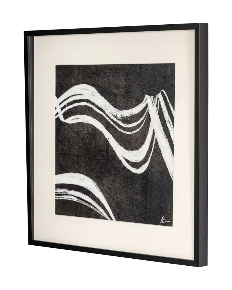 Wandbild Jozy, Schwarz/Weiß von Richmond Interiors, Produktansicht 3