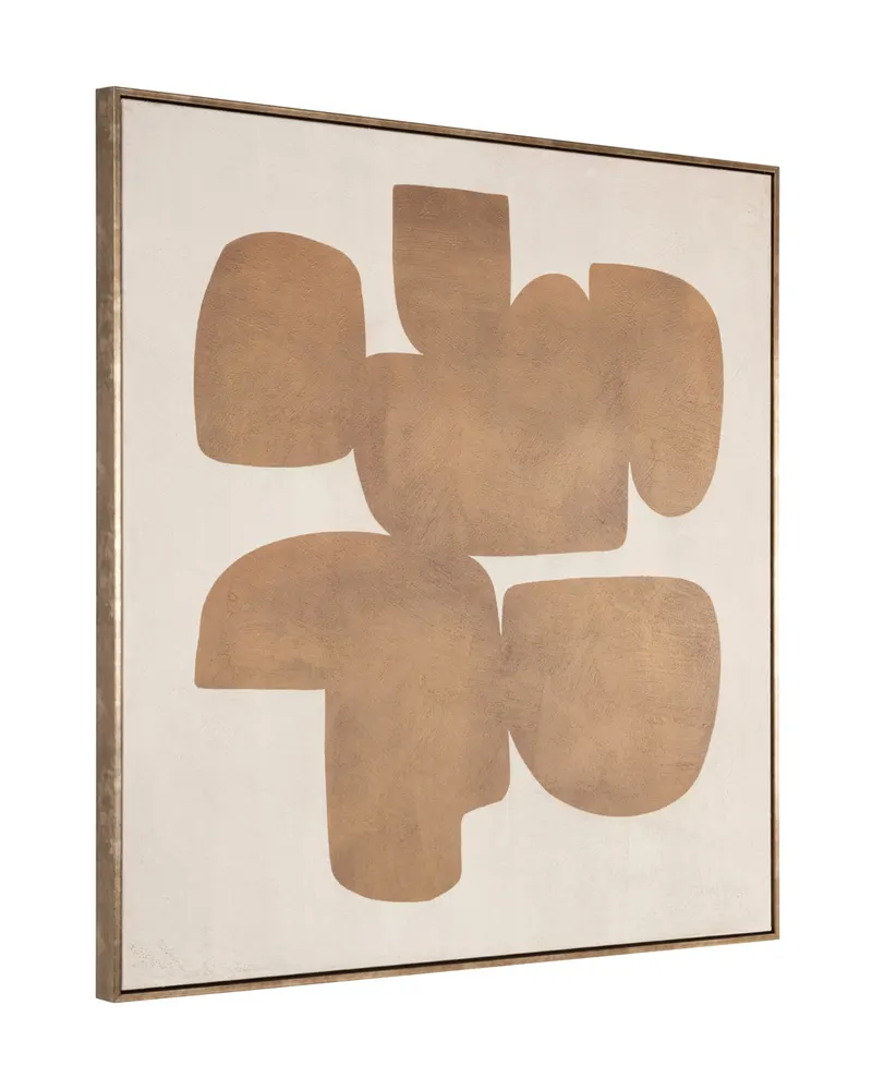 Wandbild Odyssey, Goldfarben, links von Richmond Interiors, Produktansicht 2