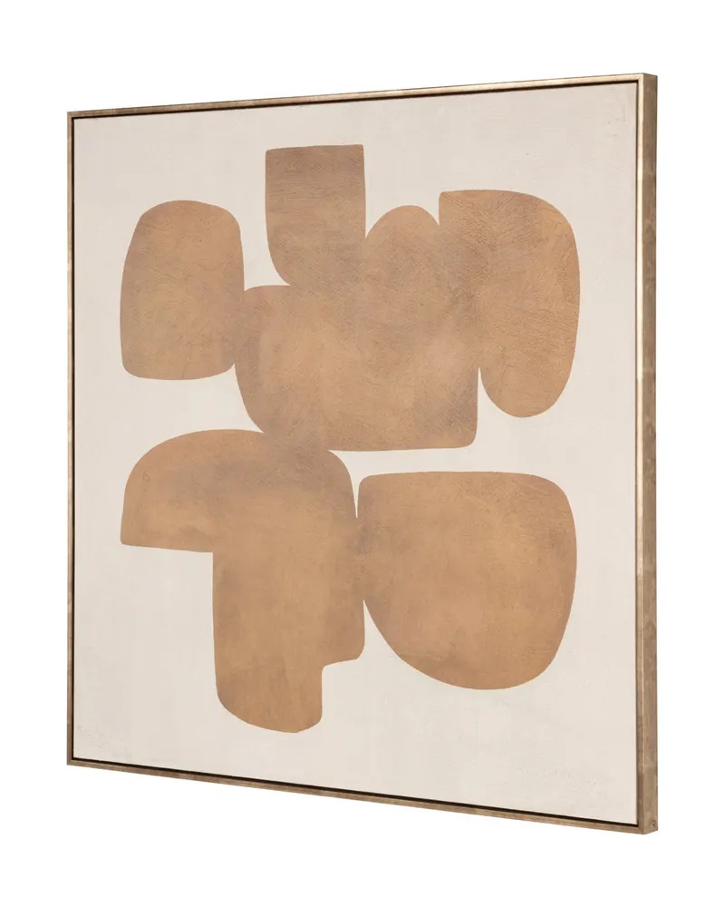 Wandbild Odyssey, Goldfarben, links von Richmond Interiors, Produktansicht 3