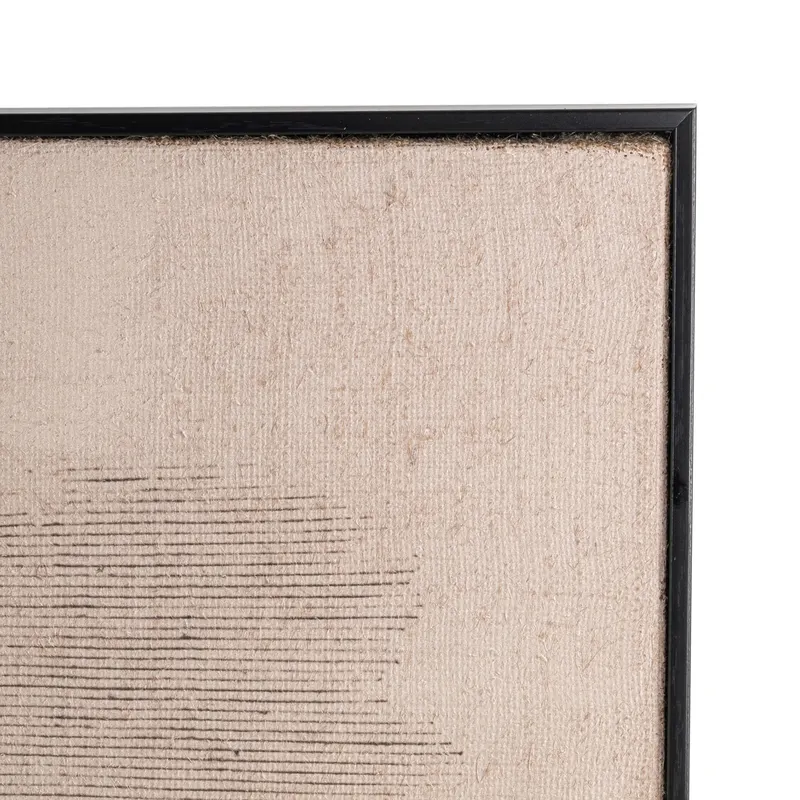 Wandbild Rhapsody, Braun, 3er-Set von Richmond Interiors, Produktansicht 4