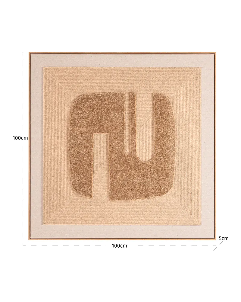 Wandbild Seda, Goldfarben von Richmond Interiors, Produktansicht 4