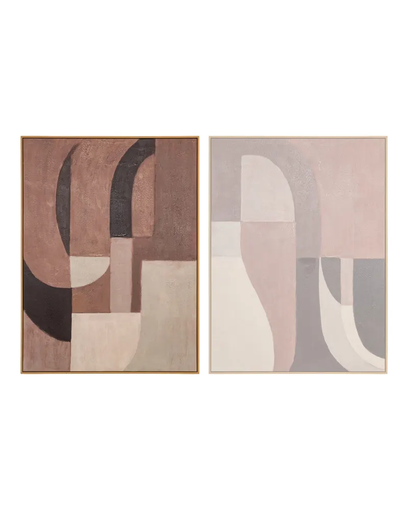 Wandbild Tatu, Braun, rechts von Richmond Interiors, Produktansicht 4