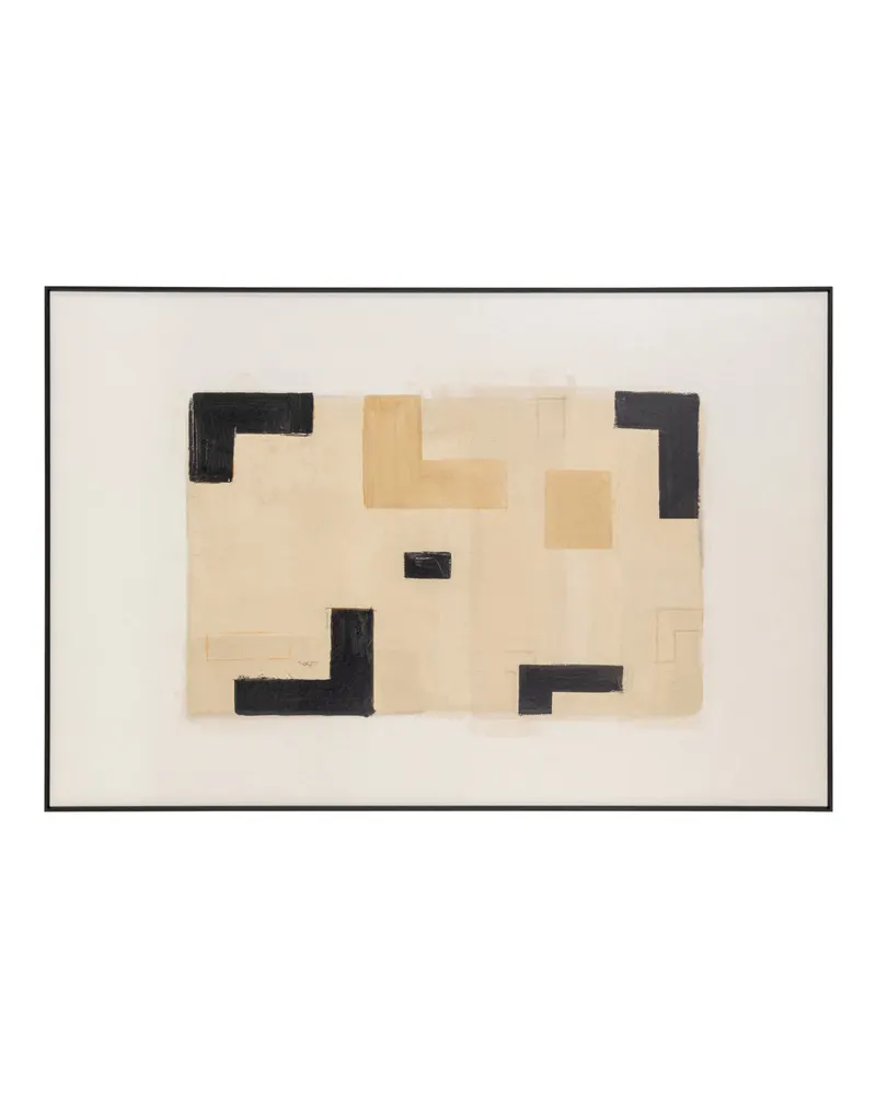 Wandbild Vortex, Beige, links von Richmond Interiors, Produktansicht 2