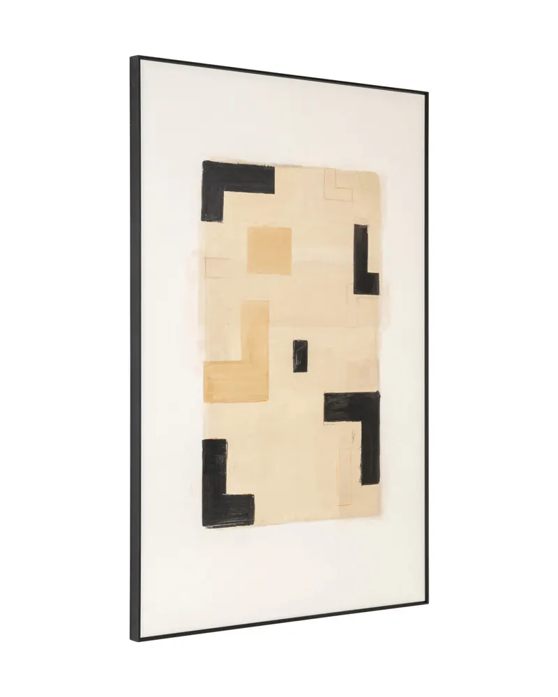 Wandbild Vortex, Beige, links von Richmond Interiors, Produktansicht 3
