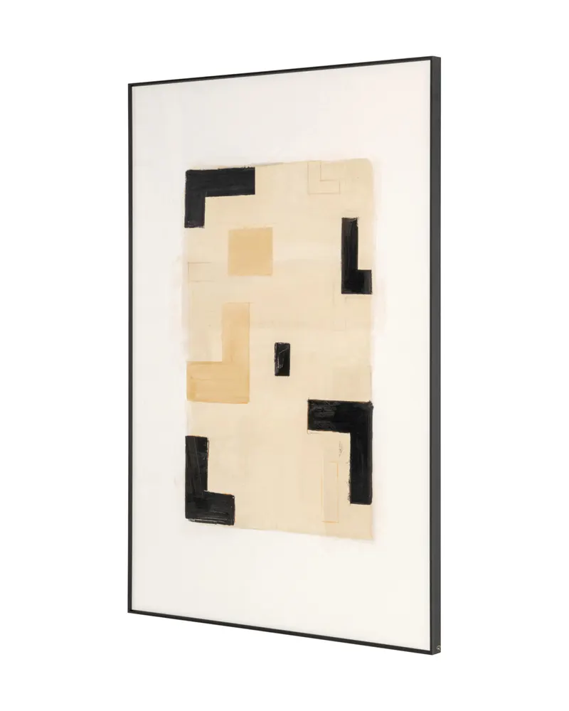 Wandbild Vortex, Beige, links von Richmond Interiors, Produktansicht 4