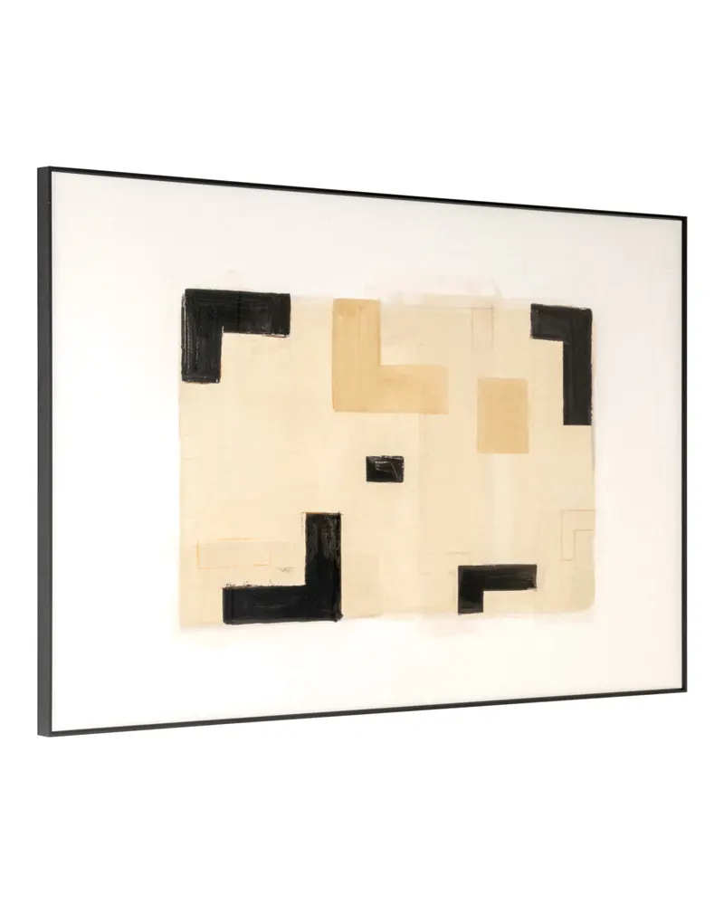 Wandbild Vortex, Beige, links von Richmond Interiors, Produktansicht 5