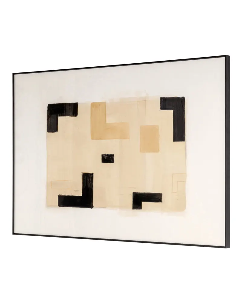 Wandbild Vortex, Beige, links von Richmond Interiors, Produktansicht 6