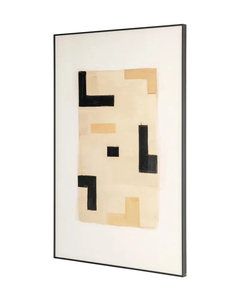 Wandbild Vortex, Beige, rechts von Richmond Interiors, Produktansicht 4