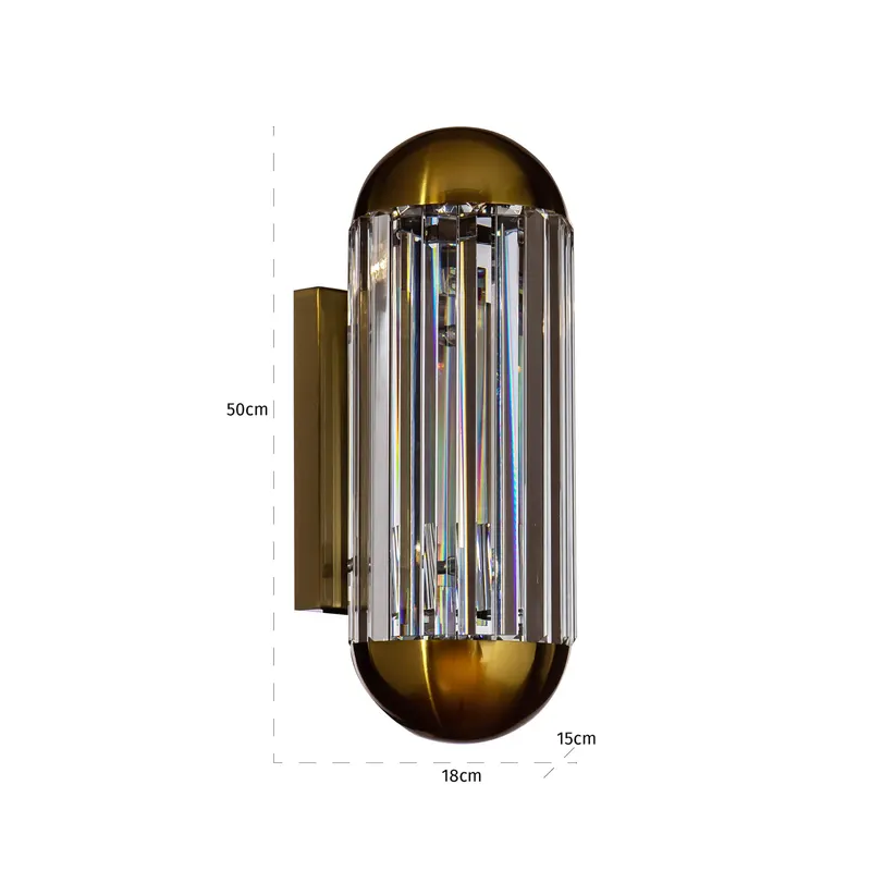 Anya, Bronzefarben von Richmond Interiors, Maßzeichnung 6