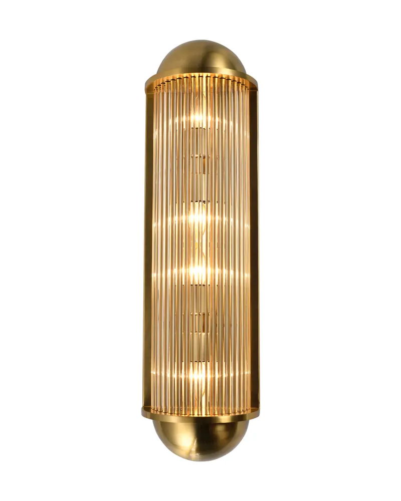 Wandleuchte Leeza, Goldfarben, gebürstet von Richmond Interiors