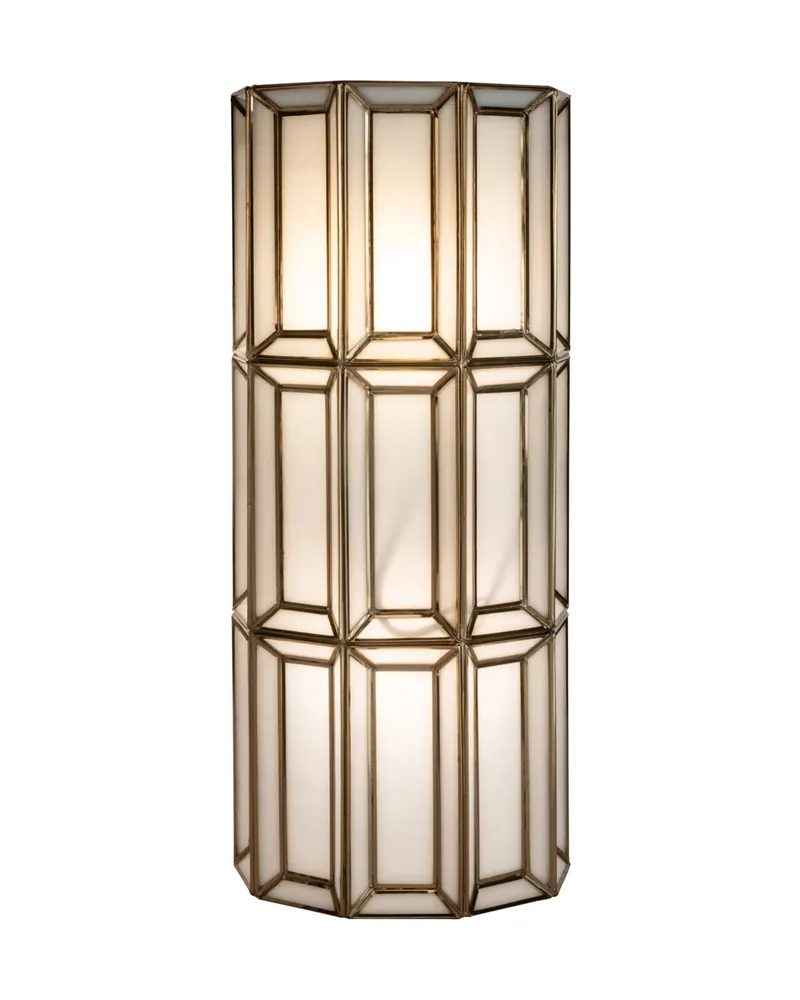 Wandleuchte Opal, Messingfarben antik von Richmond Interiors, Produktansicht 2