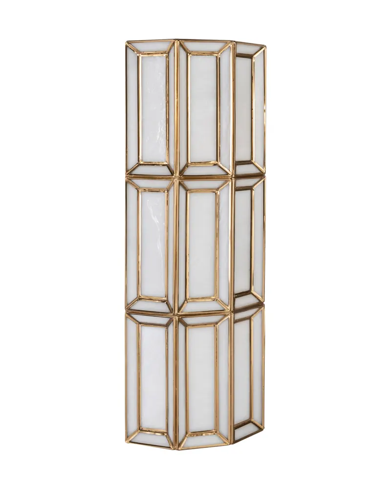 Wandleuchte Opal, Messingfarben antik von Richmond Interiors, Produktansicht 4