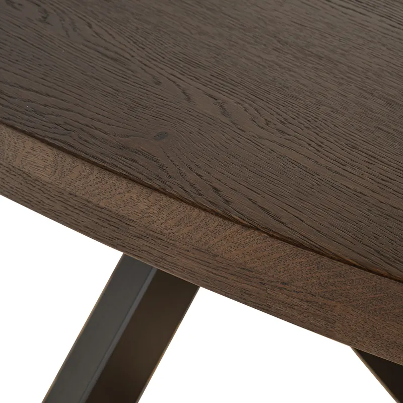 Esstisch Watson Dunkelbraun/Schwarz von Richmond Interiors, Produktansicht 5