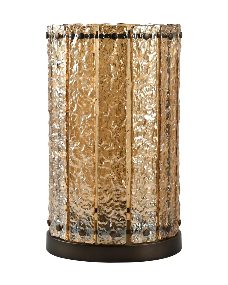 Windlicht Aura, Amber, groß von Richmond Interiors