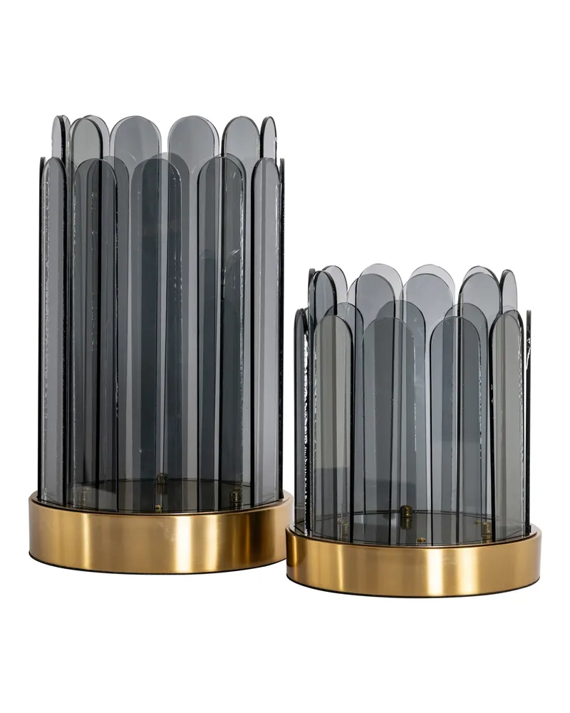 Windlicht Daisey klein, Smoke von Richmond Interiors, Produktansicht 2