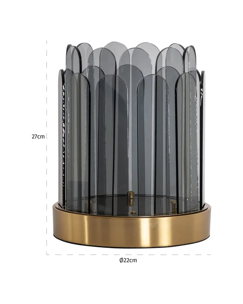 Windlicht Daisey klein, Smoke von Richmond Interiors, Produktansicht 5